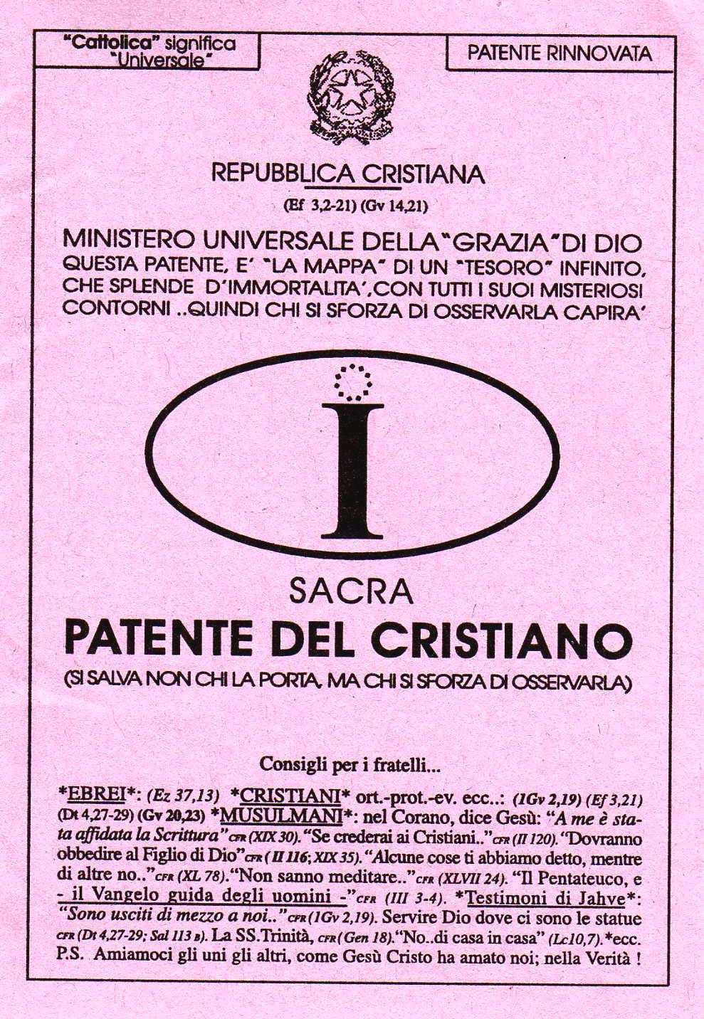 5  Sacra Patente del Cristiano.JPG